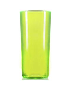 Green Polystyrene Hi-Ball Glass 10oz CE