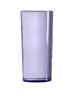 Purple Polystyrene Hi-Ball Glass 10oz CE