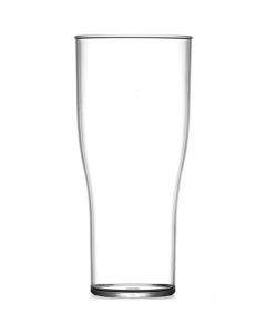 Tulip Polycarbonate Pint Glass 20oz CE "Nucleated"