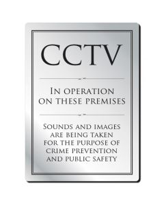 CCTV In Operation (Framed)