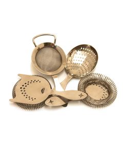 Bonzer Heritage Cocktail Strainers Silver