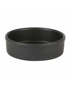 Rustico Carbon Round Tapas Dish 12.5cm