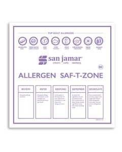 Allergen Saf-T-Zone™ Prep Station Mat