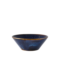 Terra Porcelain Aqua Blue Conical Bowl 16cm