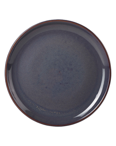 Terra Stoneware Rustic Blue Coupe Plate 27.5cm