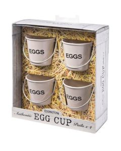 Cream "Eggs" Egg Cup Pails