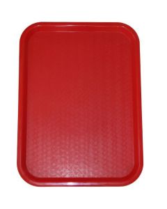 Fast Food Tray Red 12" x 16"