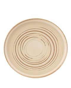 Santo Taupe Coupe Plate 11" (28cm)