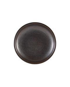 Terra Porcelain Black Deep Coupe Plate 21cm