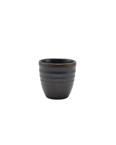 Terra Porcelain Black Dip Pot 16cl/5.6oz