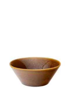 Murra Toffee Conical Bowl 6.25" (16cm)