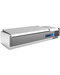 Prodis EC-T12S, 1200mm 4 x 1/3GN Topping Unit With Stainless Steel Lid
