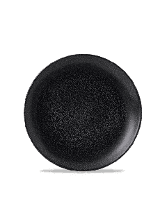 Evo Origins Midnight Black Coupe Plate 6.5" Box 12