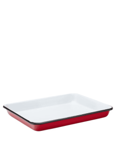 Eagle Enamel Red Baking Tray 11" (28cm)