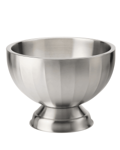 Satin Double Wall Wine Cooler/Punch Bowl 37 x 26cm