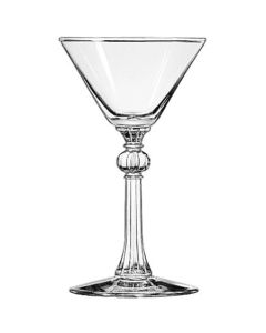 Fluted Stem Double Martini Glasses