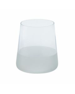 White Frosted Tumbler 380ml (0.38L)