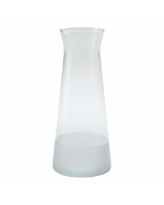 White Frosted Carafe 1