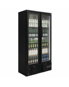 Polar G-Series Upright Back Bar Cooler with Hinged Doors 490Ltr
