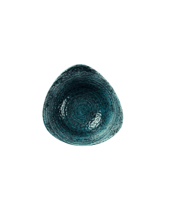 Homespun Chroma Blue Triangle Bowl 23.5cm 9 1/4" 60cl 21oz