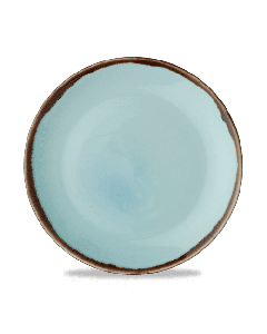 Harvest Turquoise Coupe Plate 10.25" Box 12