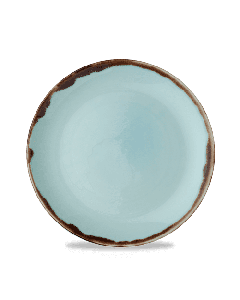 Harvest Turquoise Coupe Plate 8.67" Box 12