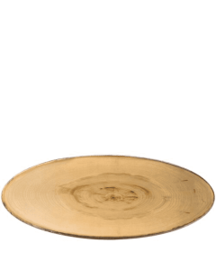 Elm Footed Oval Platter 25.5.5 x 10" (65 x 25.5cm)