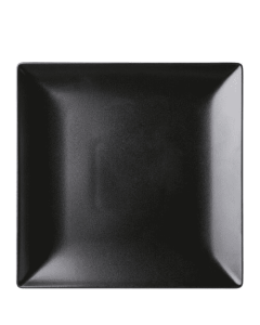 Noir Square Plate 10" (25.5cm)