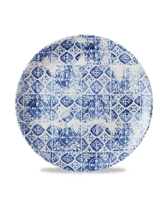 The Maker's Collection Porto Blue Coupe Plate 26cm 10¼"
