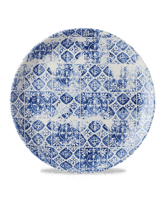 The Maker's Collection Porto Blue Coupe Plate 28.8cm 11¼"
