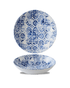 The Maker's Collection Porto Blue Coupe Bowl 24.8cm 9¾" 113.6cl 40oz