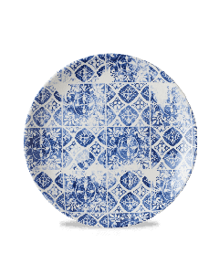 The Maker's Collection Porto Blue Coupe Plate 21.7cm 8 2/3"