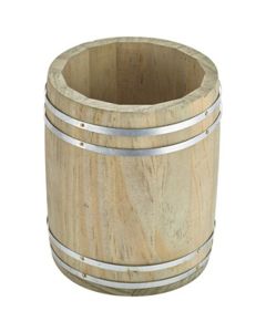 Miniature Wooden Barrel