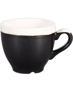 Churchill 3.5oz Monochrome Espresso Cup Onyx Black