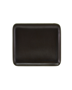 Terra Porcelain Black Rectangular Platter 30 x 20cm