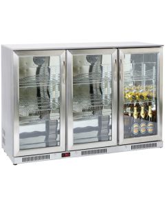 Prodis NT3ST Stainless Steel Bottle Cooler Triple Door