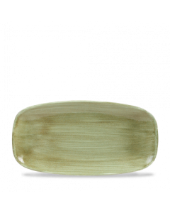 Burnished Green Chefs' Oblong Plate 11.75"