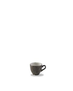Churchill Super Vitrified Stonecast Patina Espresso Cup - Iron Black