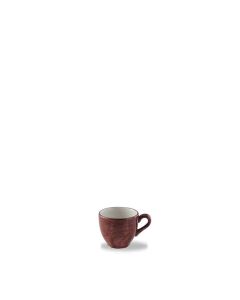 Churchill Super Vitrified Stonecast Patina Espresso Cup - Red Rust