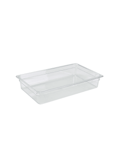 1/1 -Polycarbonate GN Pan 100mm Clear