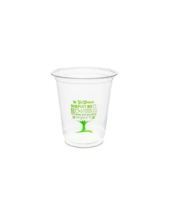 7oz PLA cold cup, 76-Series - Green Tree