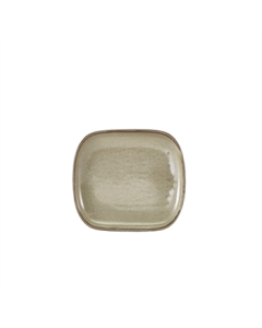 Terra Porcelain Grey Rectangular Plate 24 x 16.5cm
