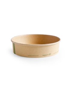 26oz PLA-lined kraft paper food bowl