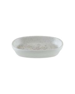 Lunar White Hygge Oval Dish 10cm