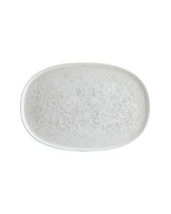 Lunar White Hygge Oval Dish 33cm