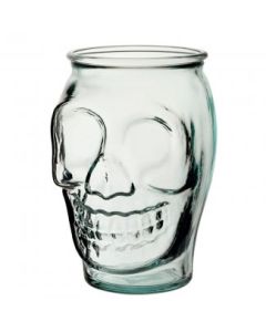 Tall Skull Glass