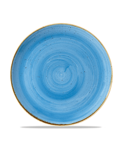 Churchill Stonecast Coupe Plate 11.25" Cornflower Blue