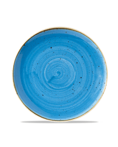 Churchill Stonecast Coupe Plate 8.6" Cornflower Blue