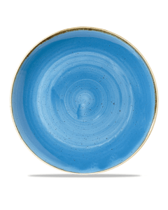 Churchill Stonecast Coupe Bowl 12" Cornflower Blue