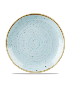 Churchill Stonecast Coupe Plate 11.25" Duck Egg Blue